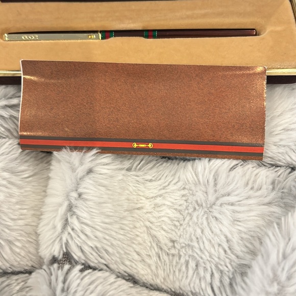 Vintage Gucci Ballpoint Pen Sherry Line, In Case With Box, NWOT - Picture 12 of 16